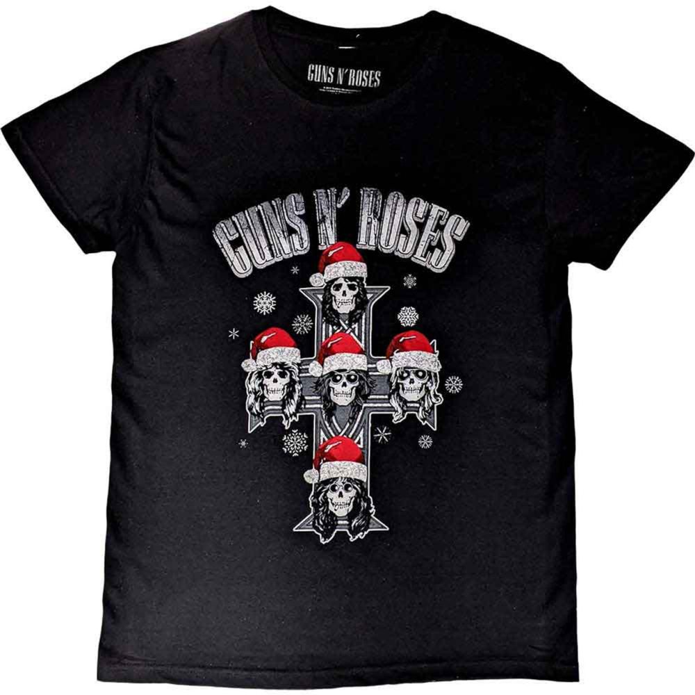 Guns N' Roses - Appetite Christmas Herren TShirt - Schwarz